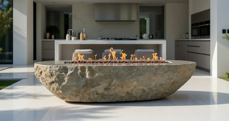 Burning Rock Fire Table