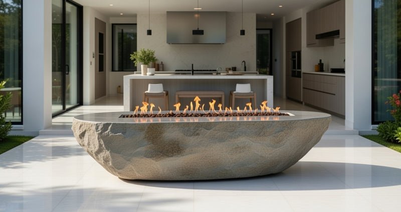 Burning Rock Fire Table