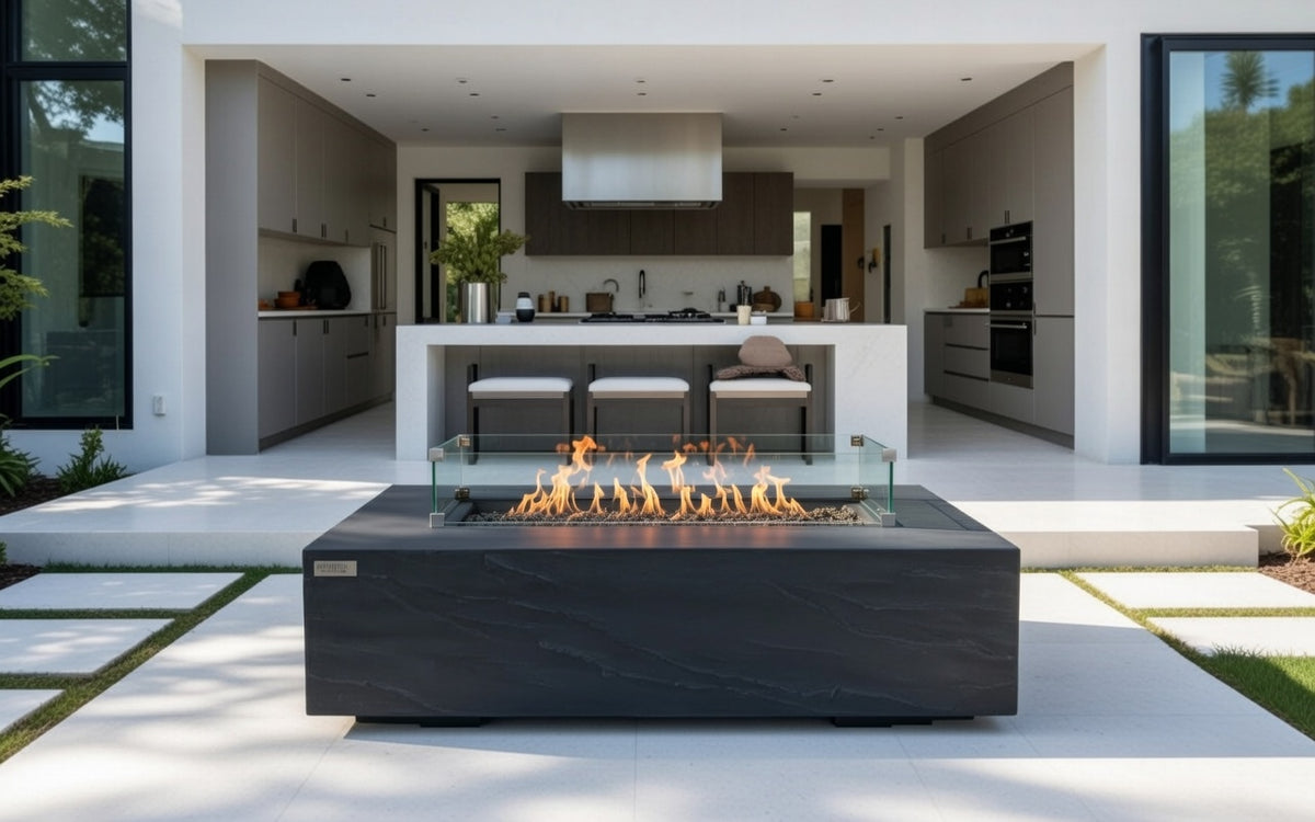 Cape Town Fire Table plus Weather Cover — Primecookout Ltd