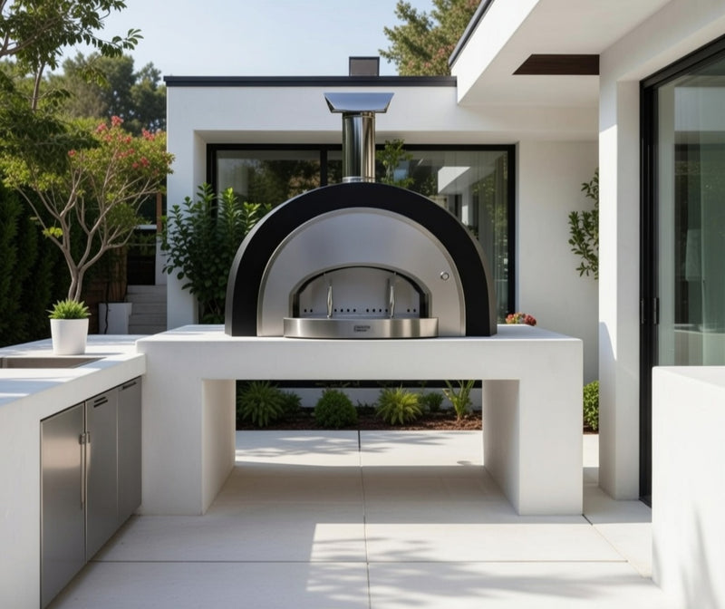 Titano Pizza Oven Built in Residential & Commercial - Black