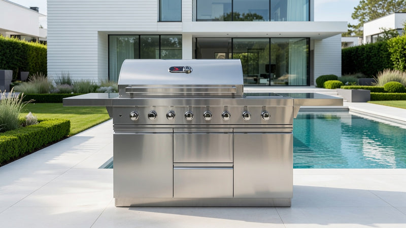Whistler Cirencester 6-Burner Gas Barbecue and Side Burner | New and Upgraded