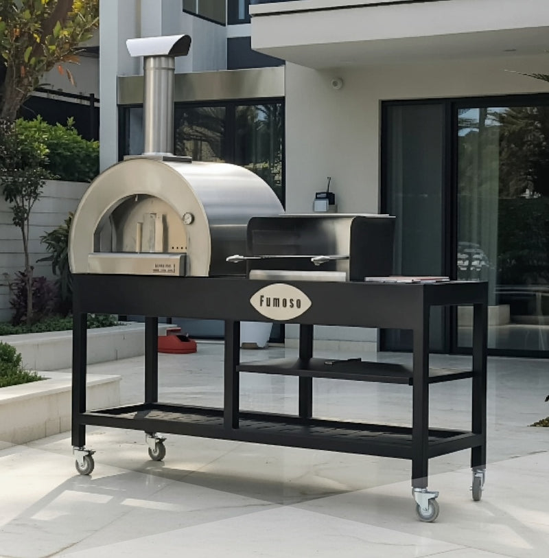 Fumoso Piccolo Pizza Oven & Grill Set - Stainless Steel