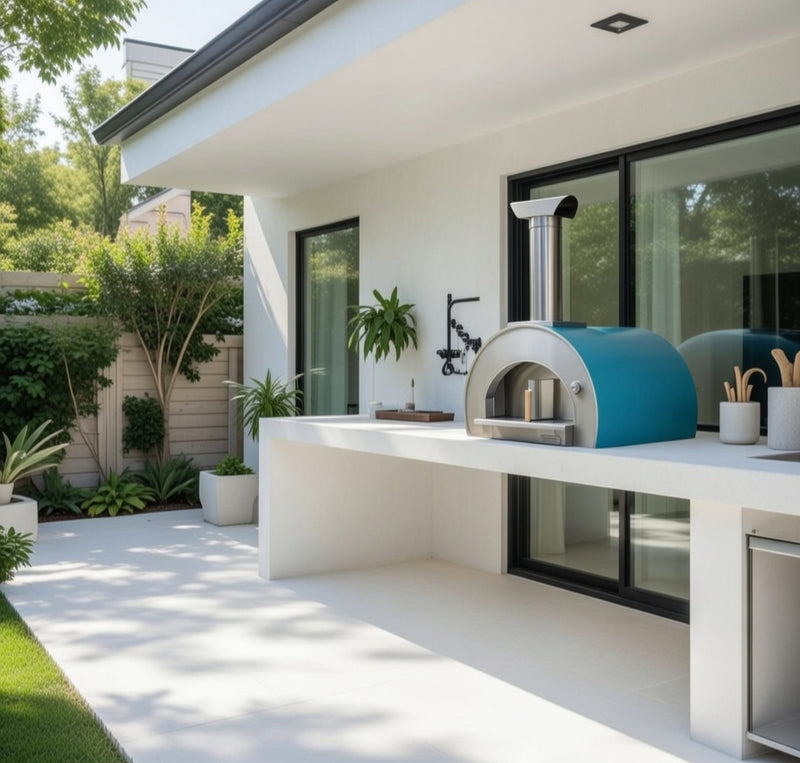 Piccolo Pizza Oven Built in - Teal