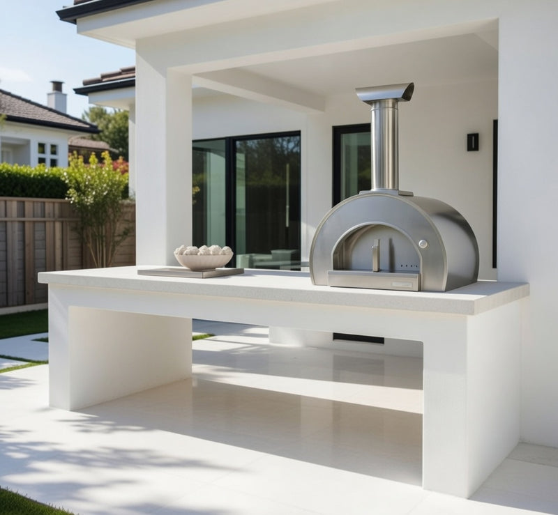 Piccolo Pizza Oven Built in - Stainless Steel