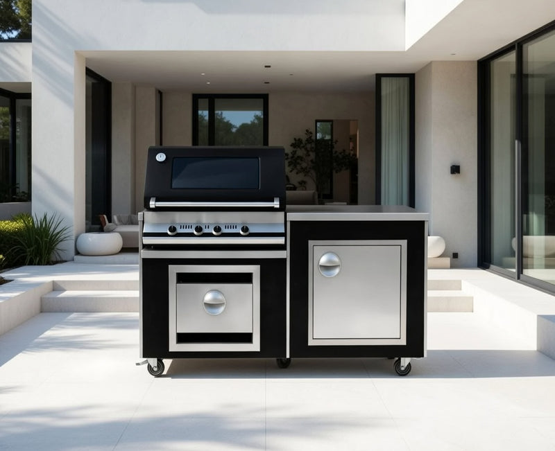 Beefeater 1200E Built-In 4 Burner Gas BBQ Outdoor Kitchen