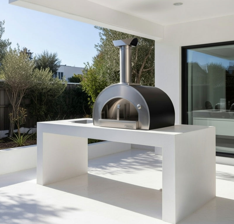 Piccolo Pizza Oven Built in - Black