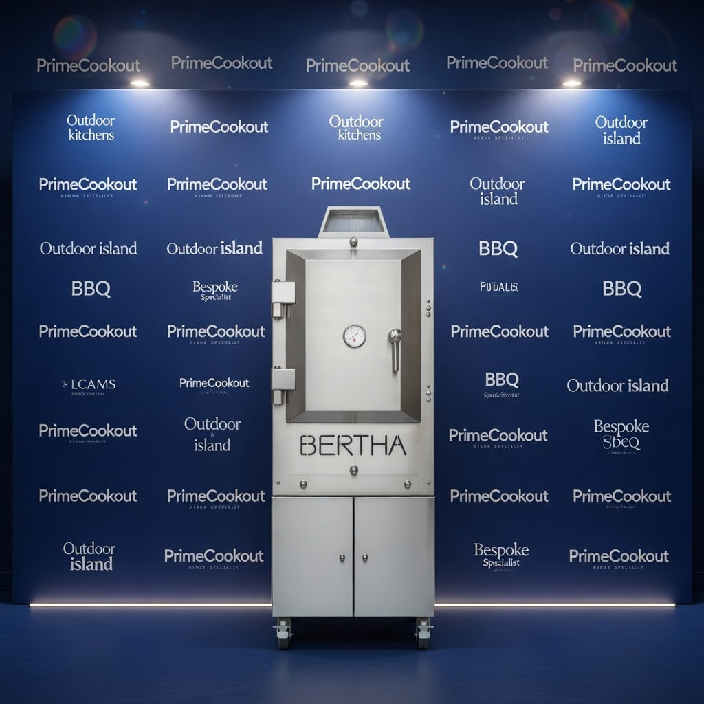 Bertha Commercial & Residential Charcoal Oven and Smoker Grill