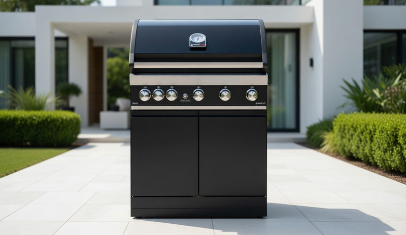 GrandPro 5 Burner and Infrared Back Burner and Base