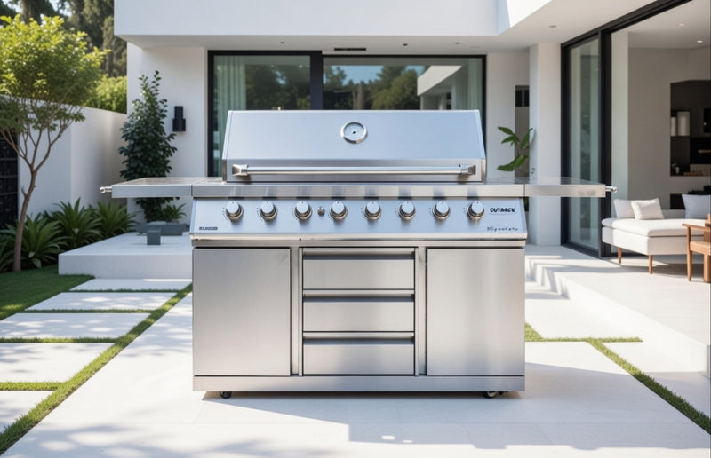 Outback Signature II 6 Burner Hybrid gas barbecue