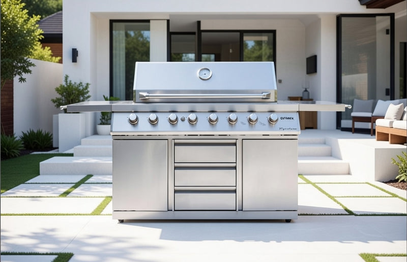 Outback Signature II 6 Burner Hybrid gas barbecue