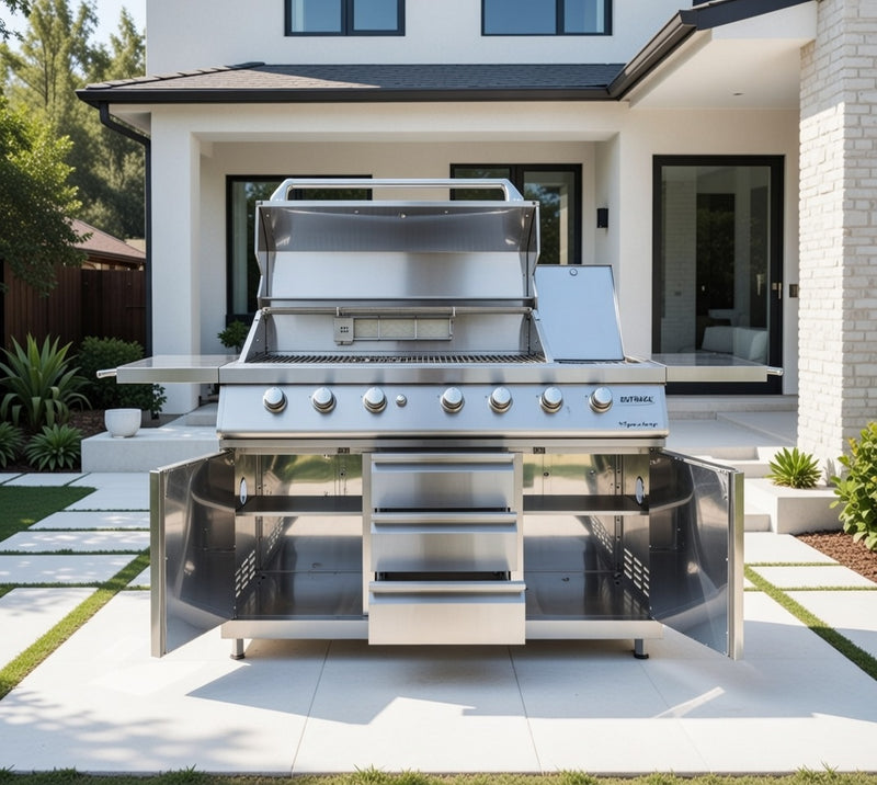 Outback Signature II 6 Burner Hybrid gas barbecue