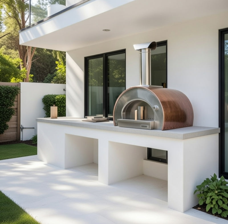 Piccolo Pizza Oven Built in - Antique Copper