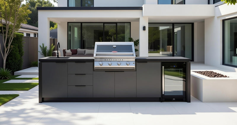 Cabinex Premium Outdoor Kitchen Paired with Beefeater 7000 Classic 4 Burner | 3.2Meters