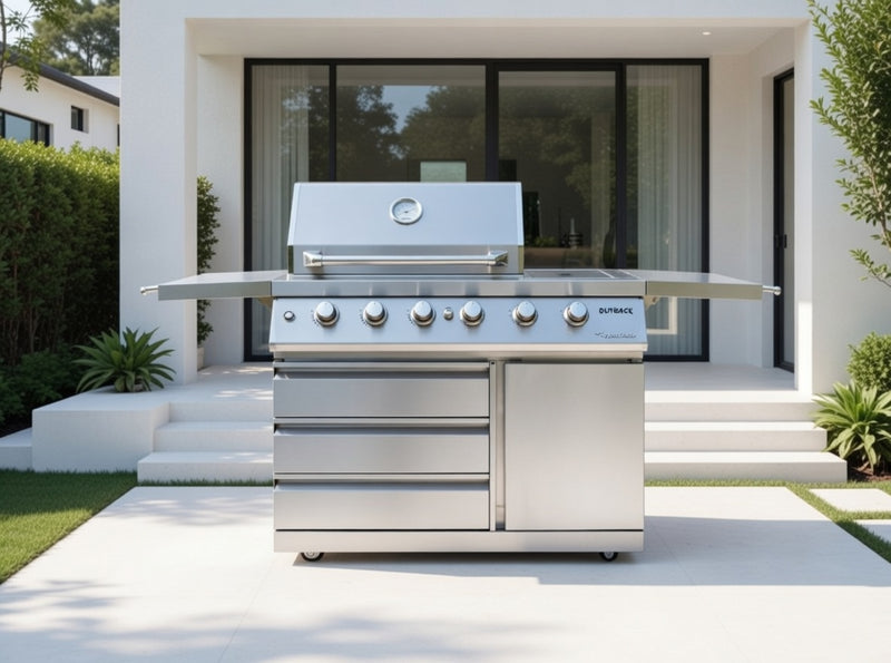 Outback Signature II 4 Burner Hybrid – Stainless Steel