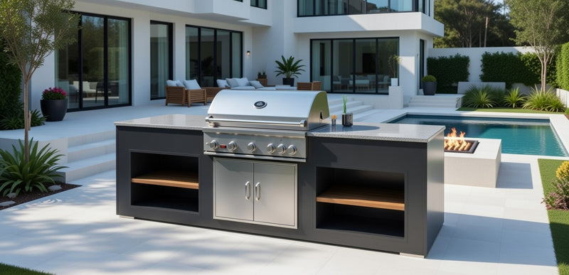 Grillandia Outdoor Kitchen Whistler Burford 5 Burner | 2.5M