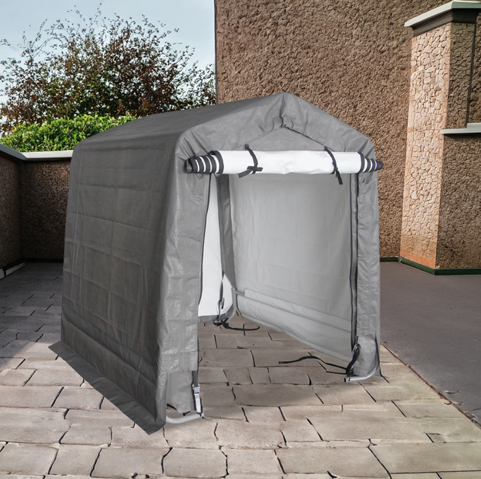 LOTUS POPULUS POP UP PORTABLE FABRIC SHED 10X10