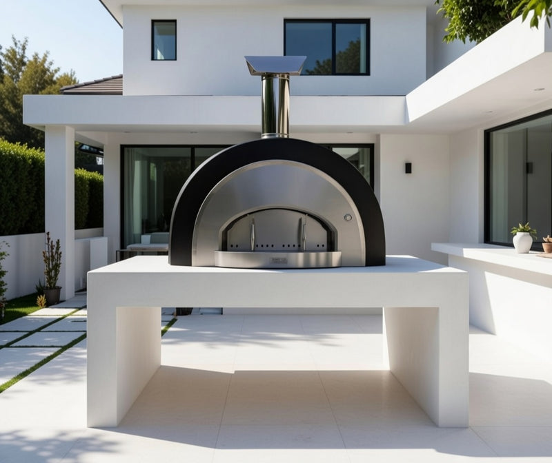 Titano Pizza Oven Built in Residential & Commercial - Black