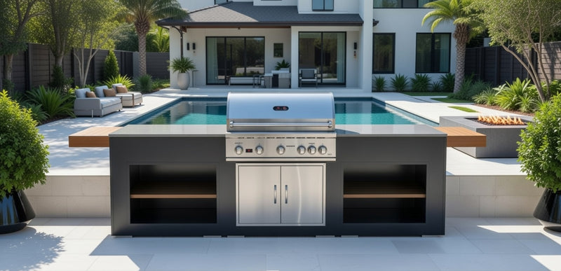 Grillandia Outdoor Kitchen Whistler Burford 5 Burner | 2.5M