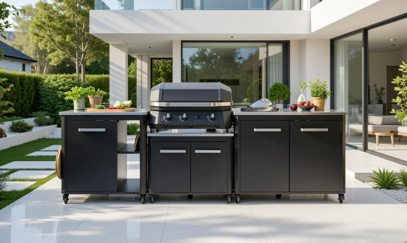 Cozze Outdoor Kitchen G-800 COMB0 Plancha-Grill, | 3M