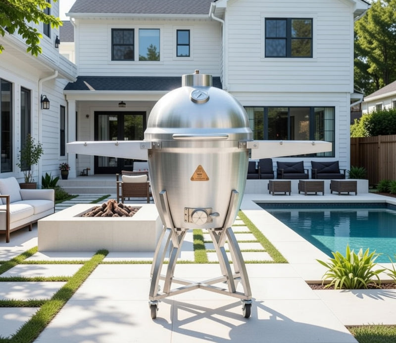 Blaze BLZ-20-KAMADO Cast Aluminum Kamado Grill and Cart