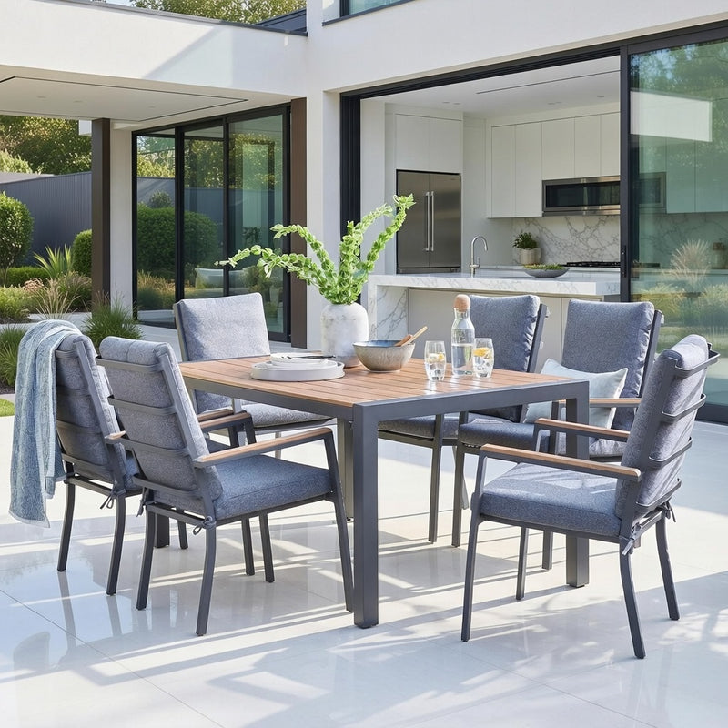 Norfolk Leisure Easton 6 Seater Dining Set