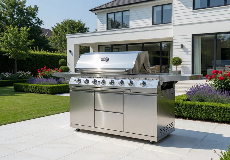 Whistler Cirencester 6-Burner Gas Barbecue and Side Burner | New and Upgraded
