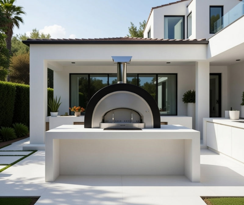 Titano Pizza Oven Built in Residential & Commercial - Black