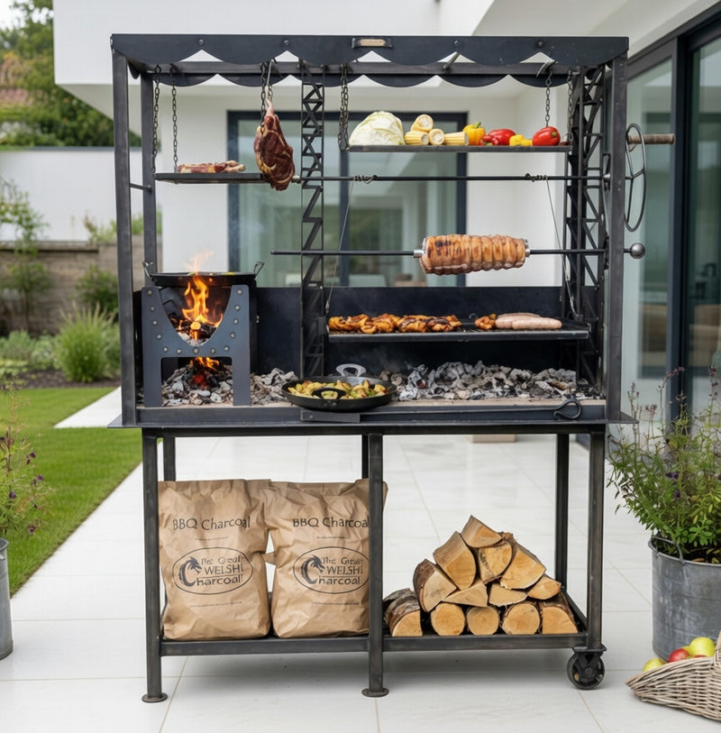 Asado Maximo BBQ on a Stand