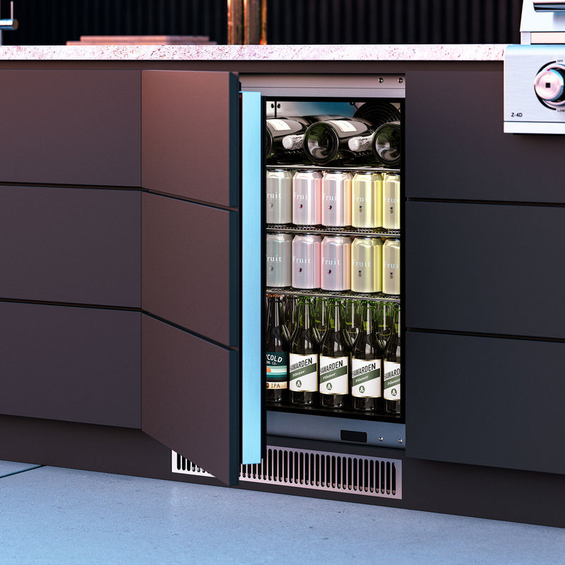 Blastcool Single Outdoor Fridge Extremis iXP1 Panel Ready (Integrated) 84cm high