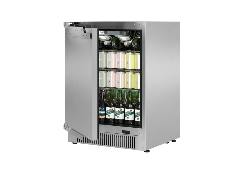 Blastcool Single Outdoor Fridge Extremis iXP1 Panel Ready (Integrated) 84cm high