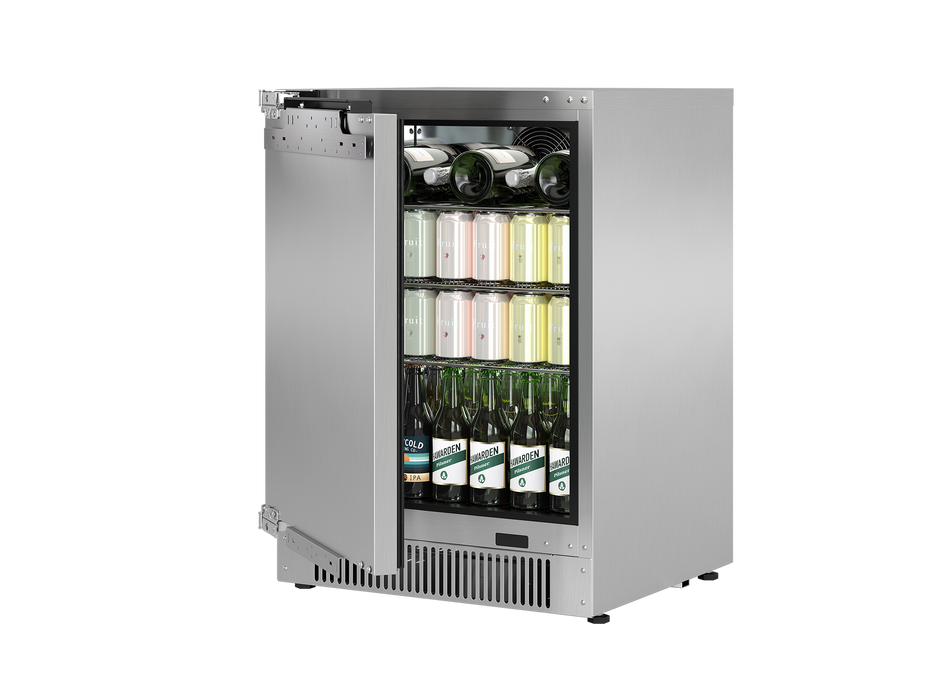 Blastcool Single Outdoor Fridge Extremis iXP1 Panel Ready (Integrated) 84cm high
