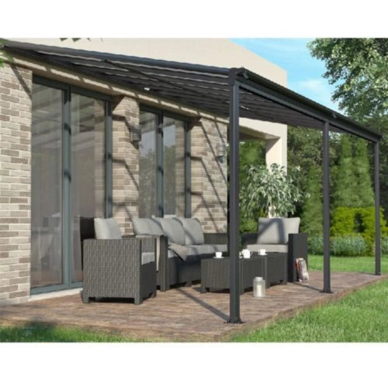 Kingston 10′ Wide Lean To Carport Patio Cover