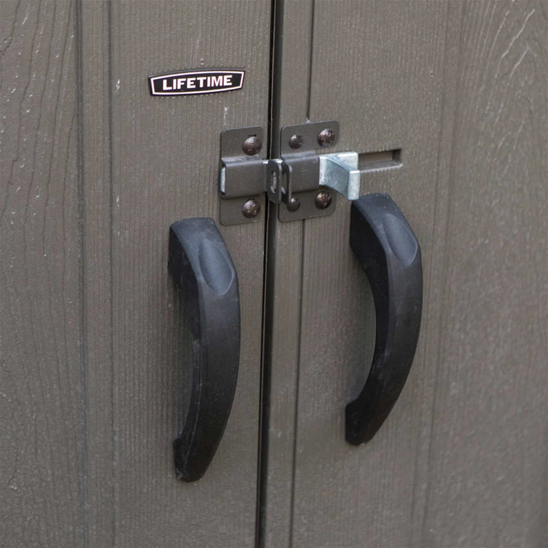 Lifetime 12.5ftx8ft Heavy Duty Plastic Shed