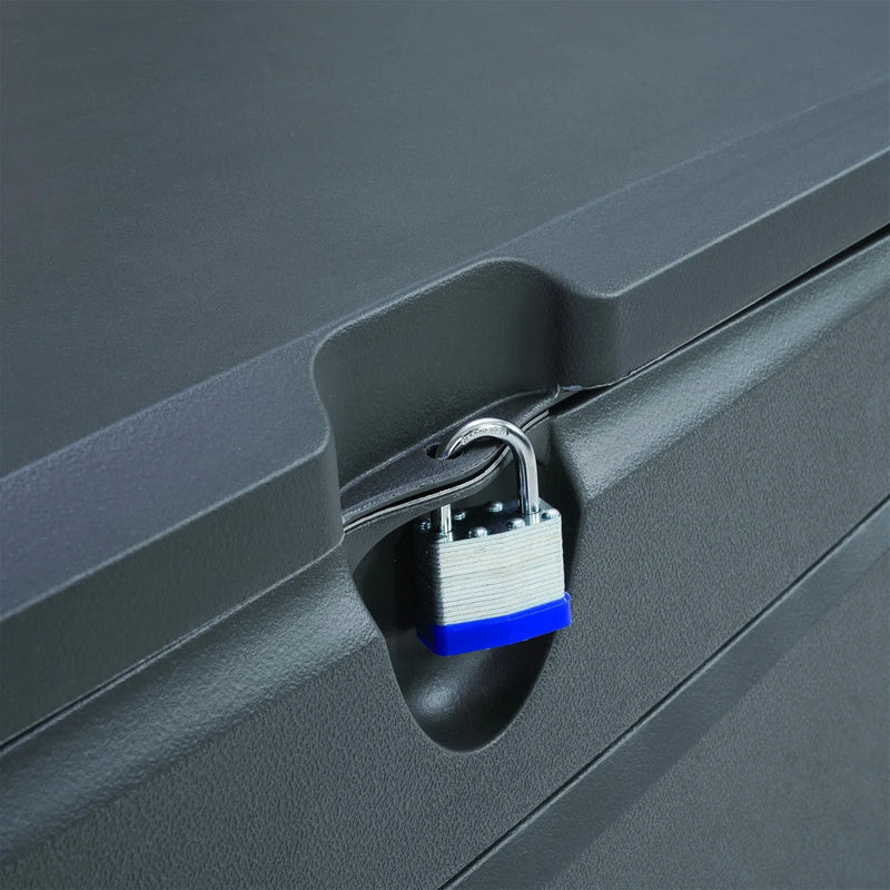 Lifetime 500l Large Cushion Box Dark Grey