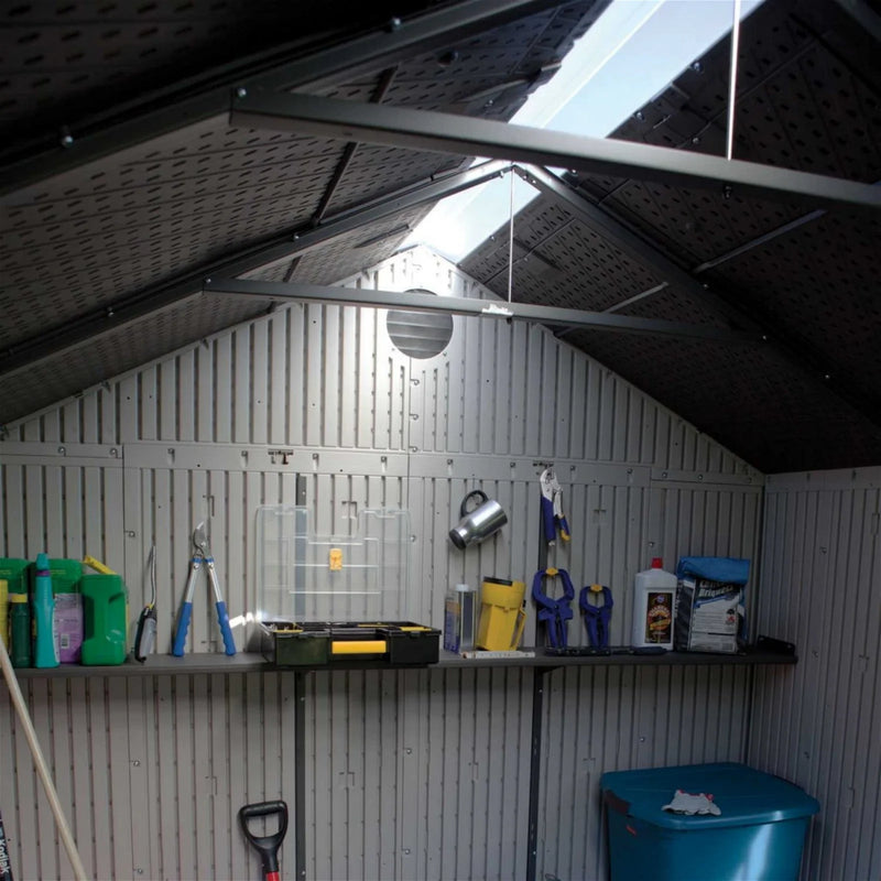 Lifetime 8ftx10ft Special Edition Heavy Duty Plastic Shed