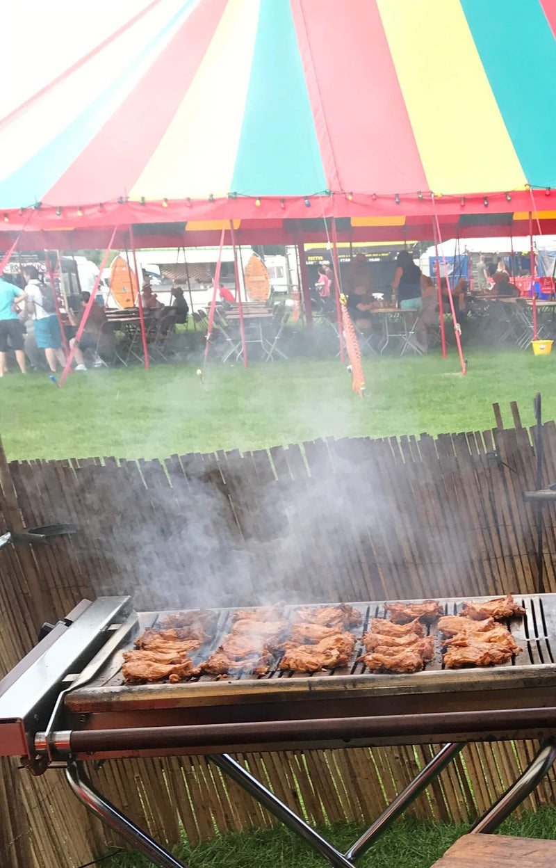 Cinders FESTIVAL SG80F Propane Gas BBQ Fitted With Flame Failure Technology