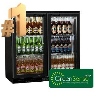 Rhino GreenSense Plus Monaco 900H Glass Door Bottle Cooler