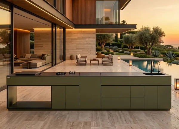 Grillionaire Moss Grade II Outdoor Kitchen