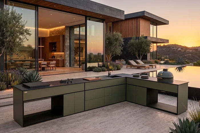 Grillionaire Moss Grade IV Outdoor Kitchen