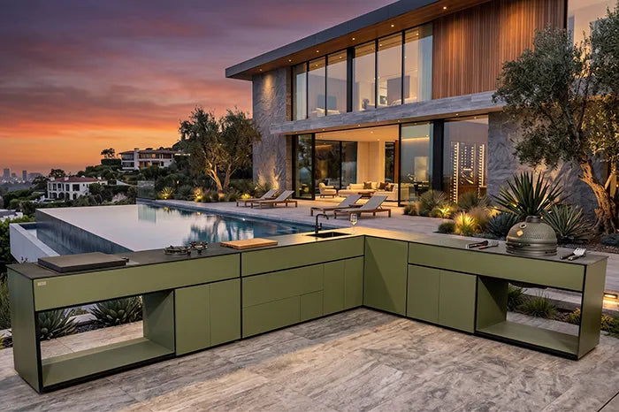 Grillionaire Moss Grade V Outdoor Kitchen