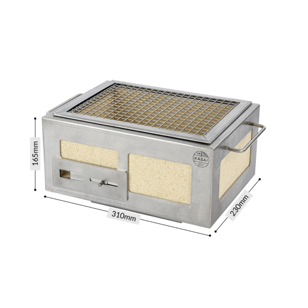 Nano Kasai Konro Grill with Stainless Steel Frame