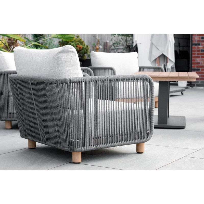 Norfolk Leisure Buxton 2 Seater Sofa Set with Piller Coffee Table and 2 Stools