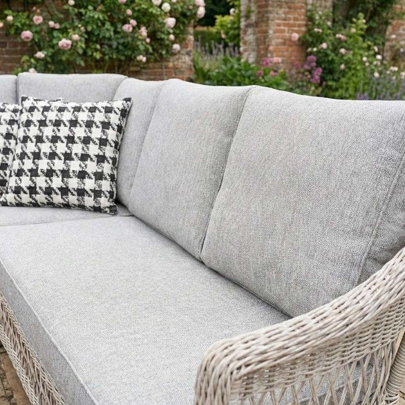 Norfolk Leisure Cotswold Corner Set With Benches And Square Adjustable Table