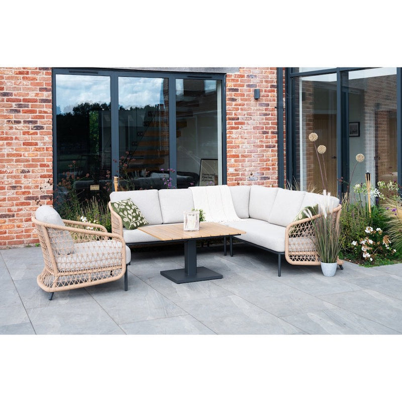 Norfolk Leisure Peakdale Mini Corner Set With Adjustable Table