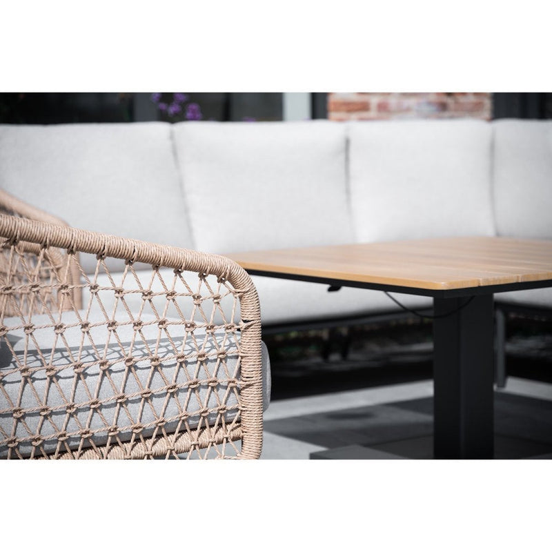 Norfolk Leisure Peakdale Mini Corner Set With Adjustable Table