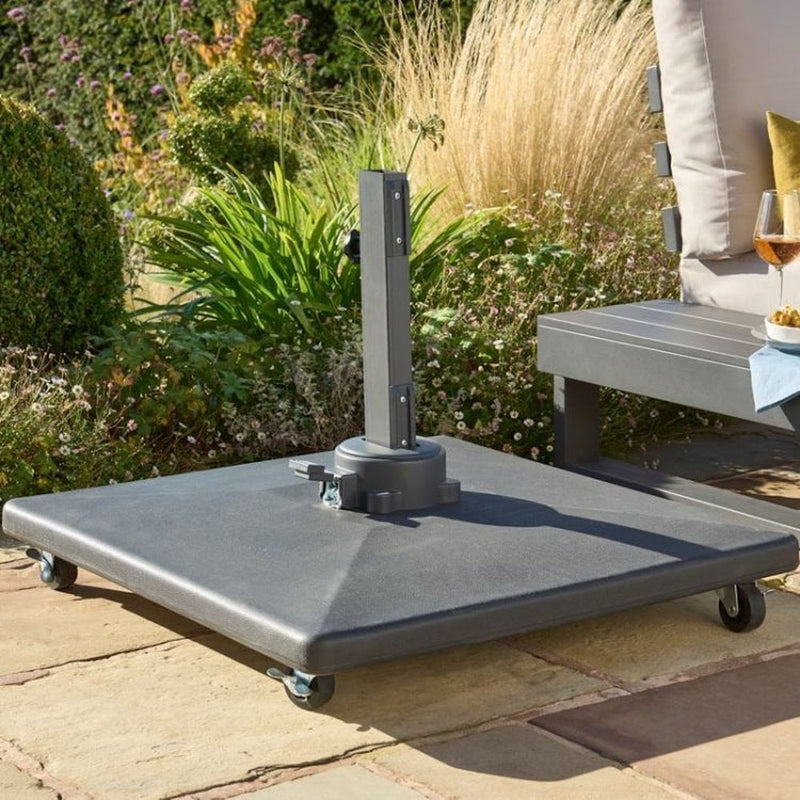 Royce 70kg Plastic Covered Concrete Base with Wheels