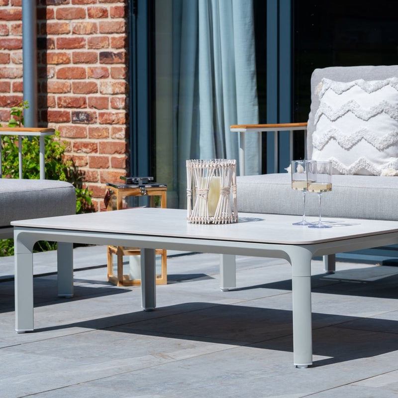 Norfolk Leisure Taunton Aluminium Round Side Bar Lounge Set