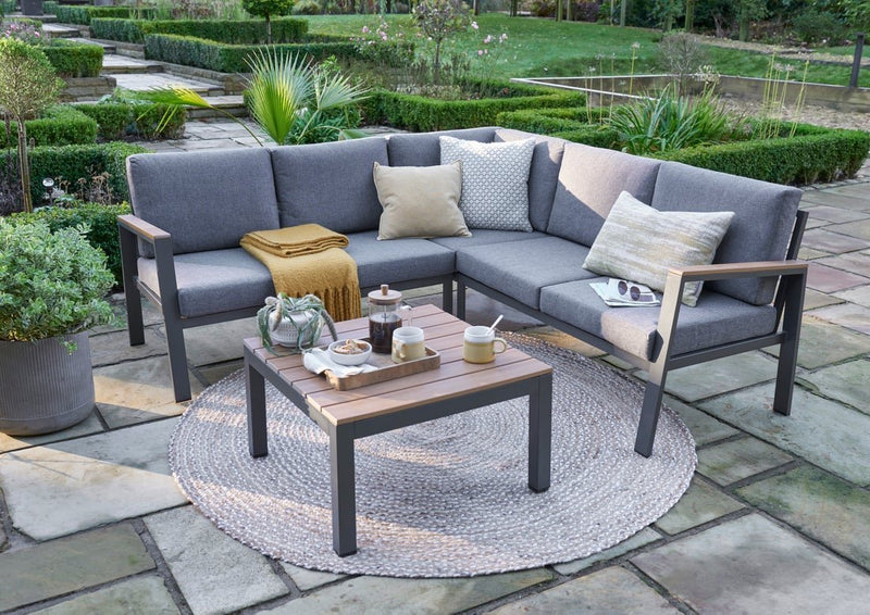 Norfolk Leisure Easton Anthracite Corner Set