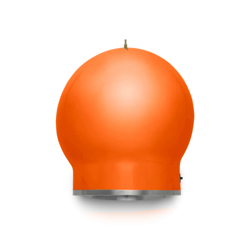 DeliVita Eco Wood & Gas Fired Oven - Orange Blaze + Regulator & Hose