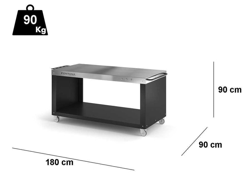 Fontana - Pizza Desk Cooking Worktop